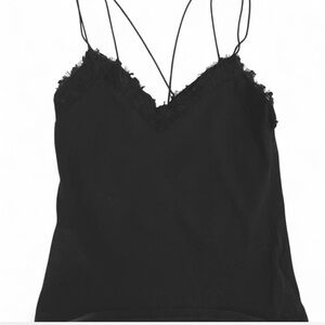 Express Black Strappy Lace Cami